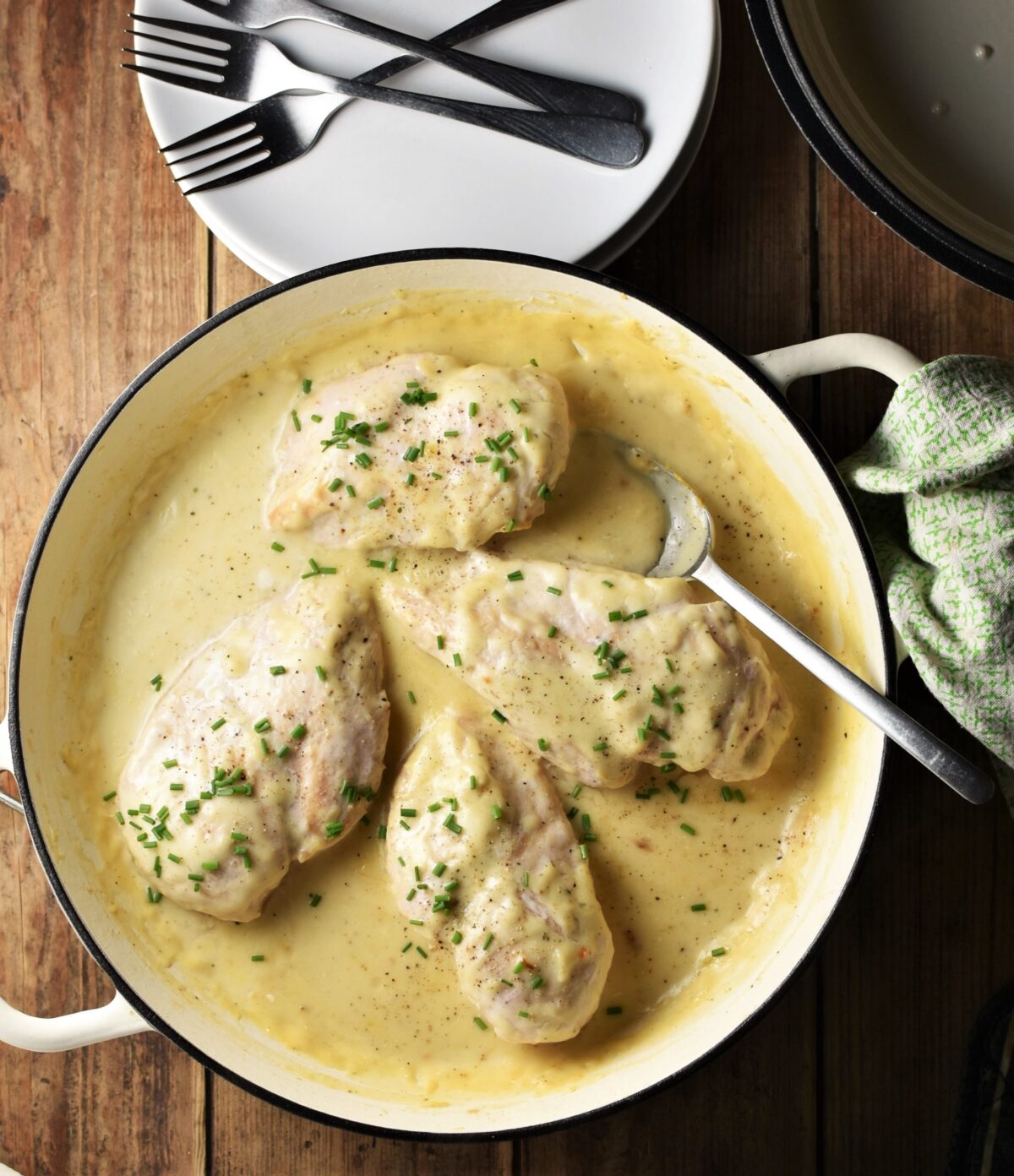 Photo of Chicken in White Sauce